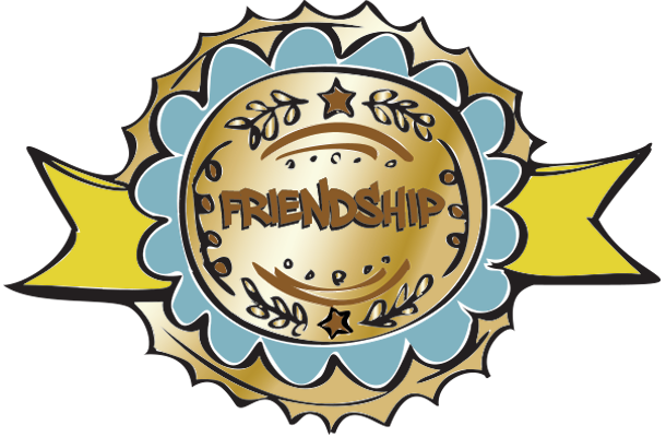 Friendship Badge for printing