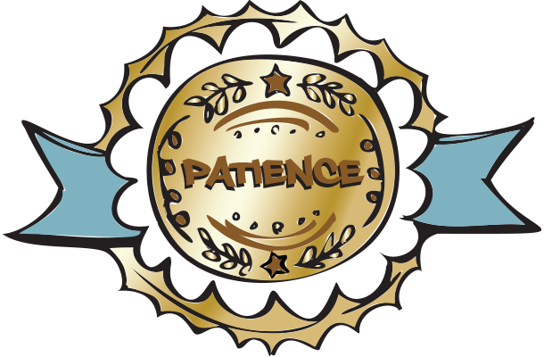 Little Book of Patience Achievement Badge