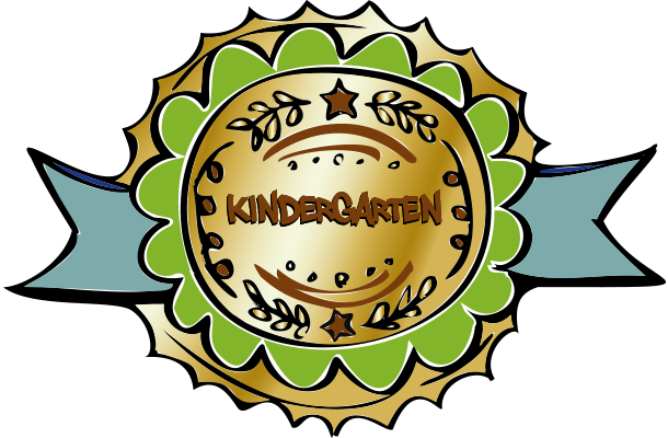 Little book of Kindergarten Achievement Badge