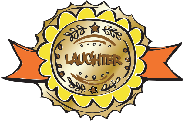 The Little Book of Laughter Achievement Badge