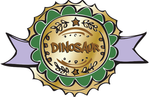 The Little Book of Dinosaurs Achievement Badge