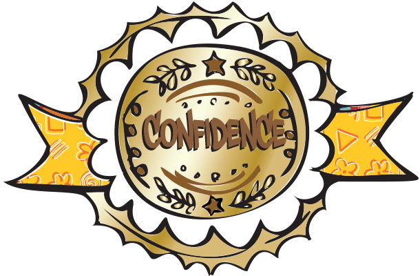 Little Book of Confidence Achievement Badge