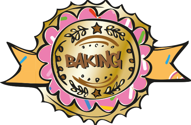 The Little Book of Baking Coloring Badge